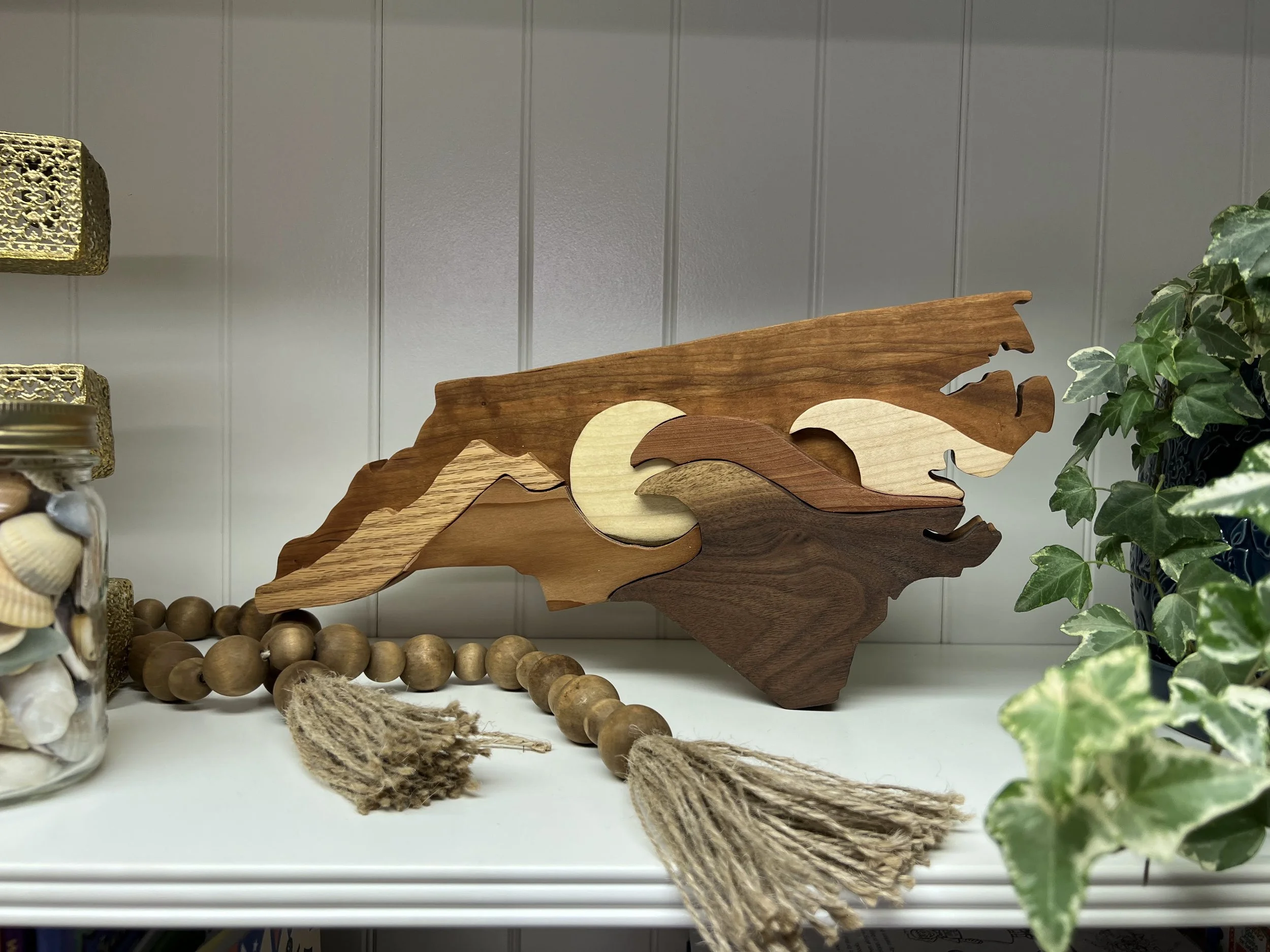 NC Mtns to Sea. Hardwood. Oak, maple, walnut, cedar.