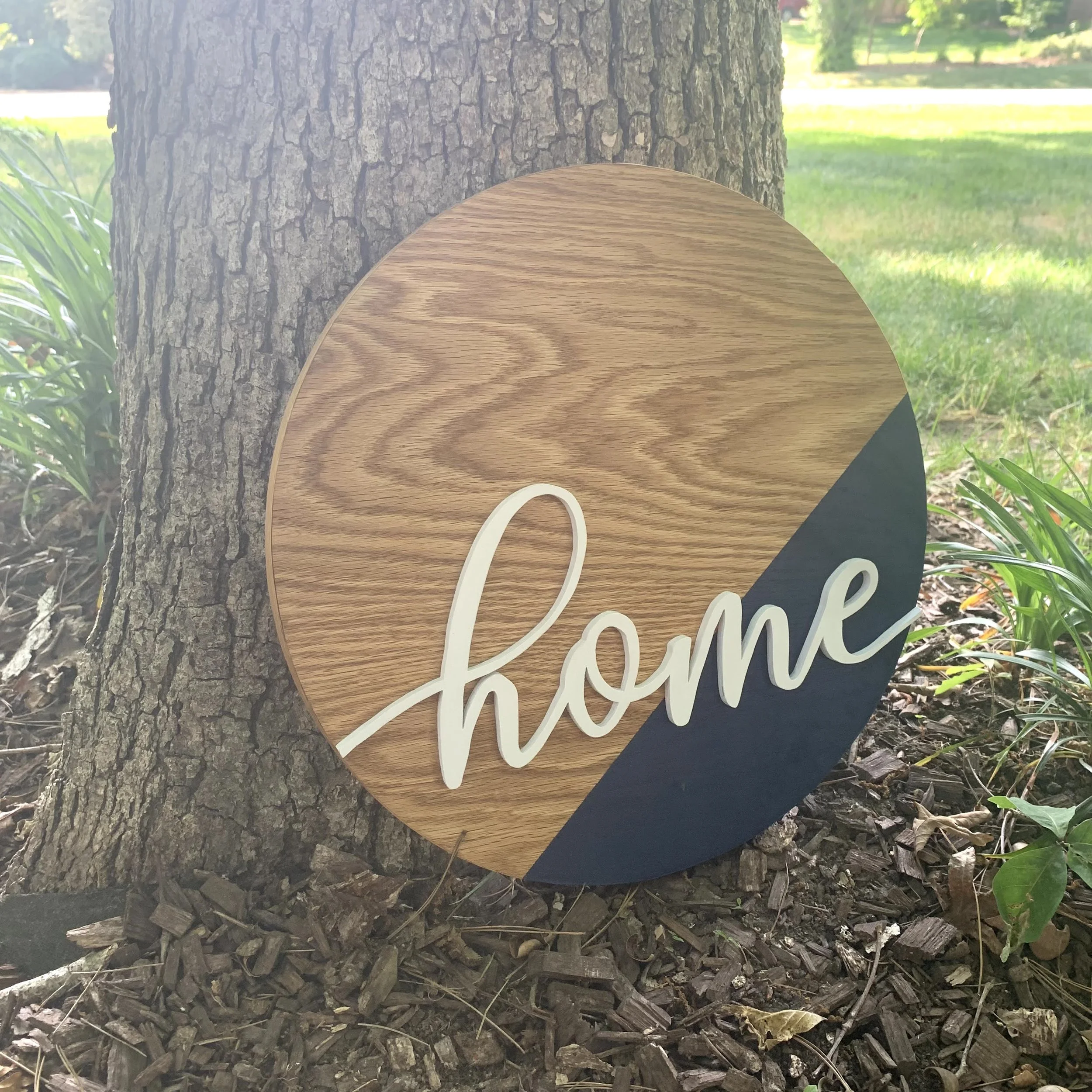 home round. 18"
