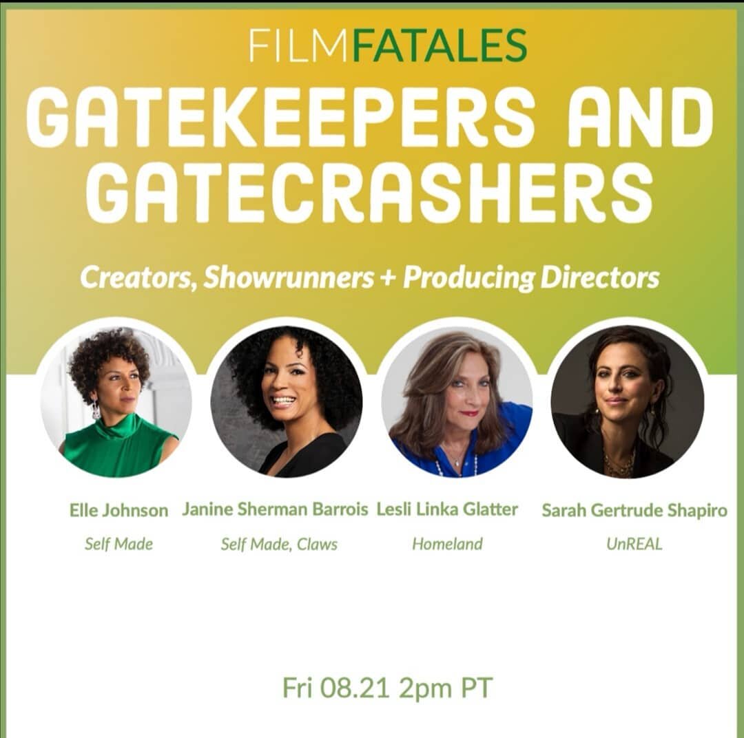 Women Creating Change is happy to support @thefilmfatales event this coming Friday 🎉🎉🎉Join Film Fatales on Friday August 21st at 2pm PT for a discussion with episodic television creators, showrunners and producing directors including Elle Johnson 