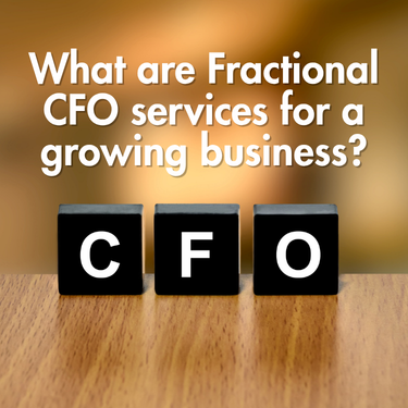 What are Fractional CFO services for a growing business?
