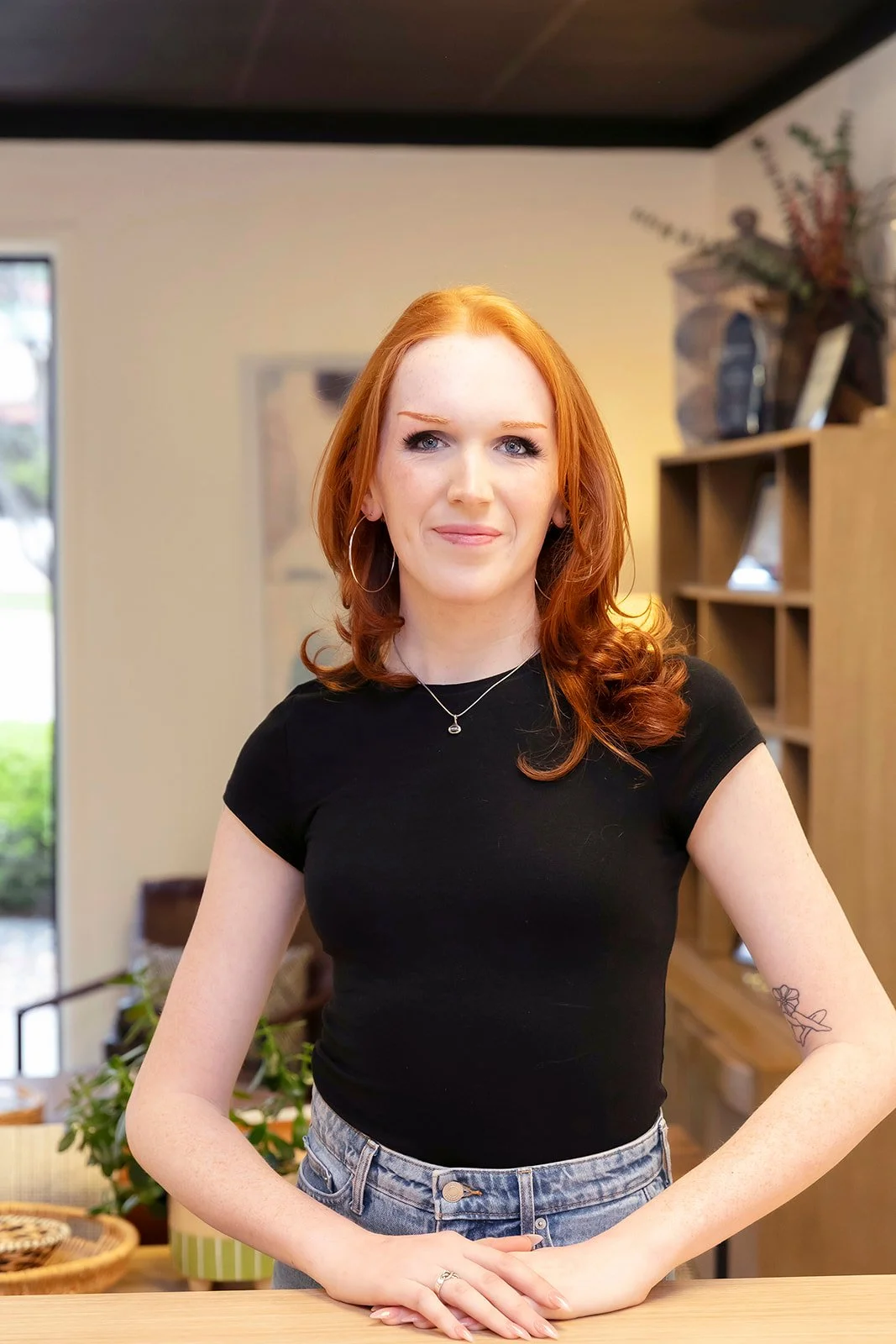 Noelle Carroll inside smiling