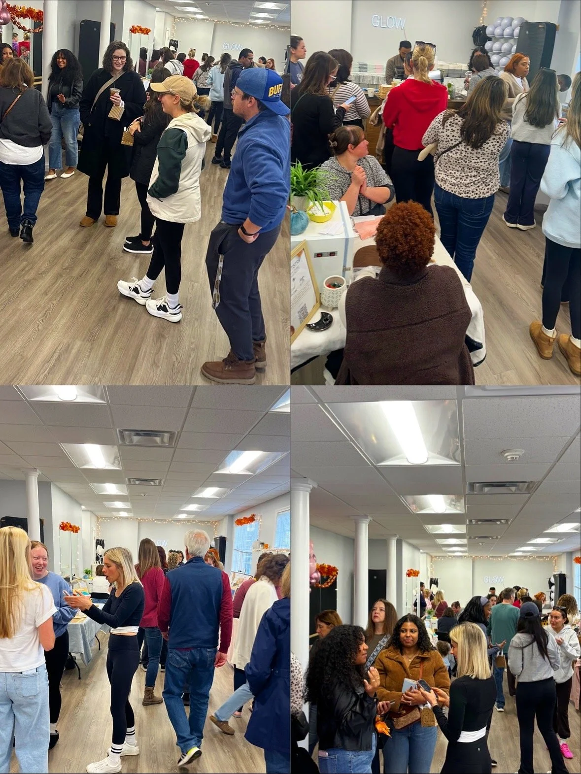 anniv event collage of people in studio.JPG