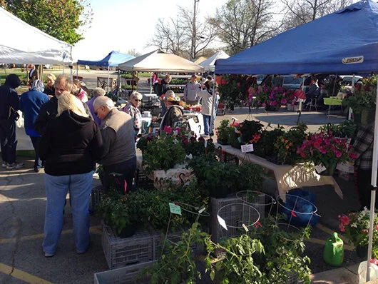 Opening Day of Farmers Market at Minnetrista Outdoor Season 2014