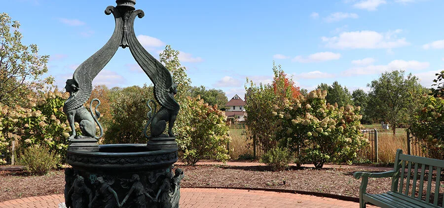 The Wishing Well Garden.