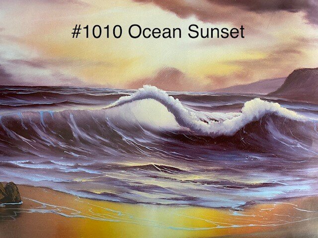Bob Ross - Ocean Sunset (Season 10 Episode 10) 