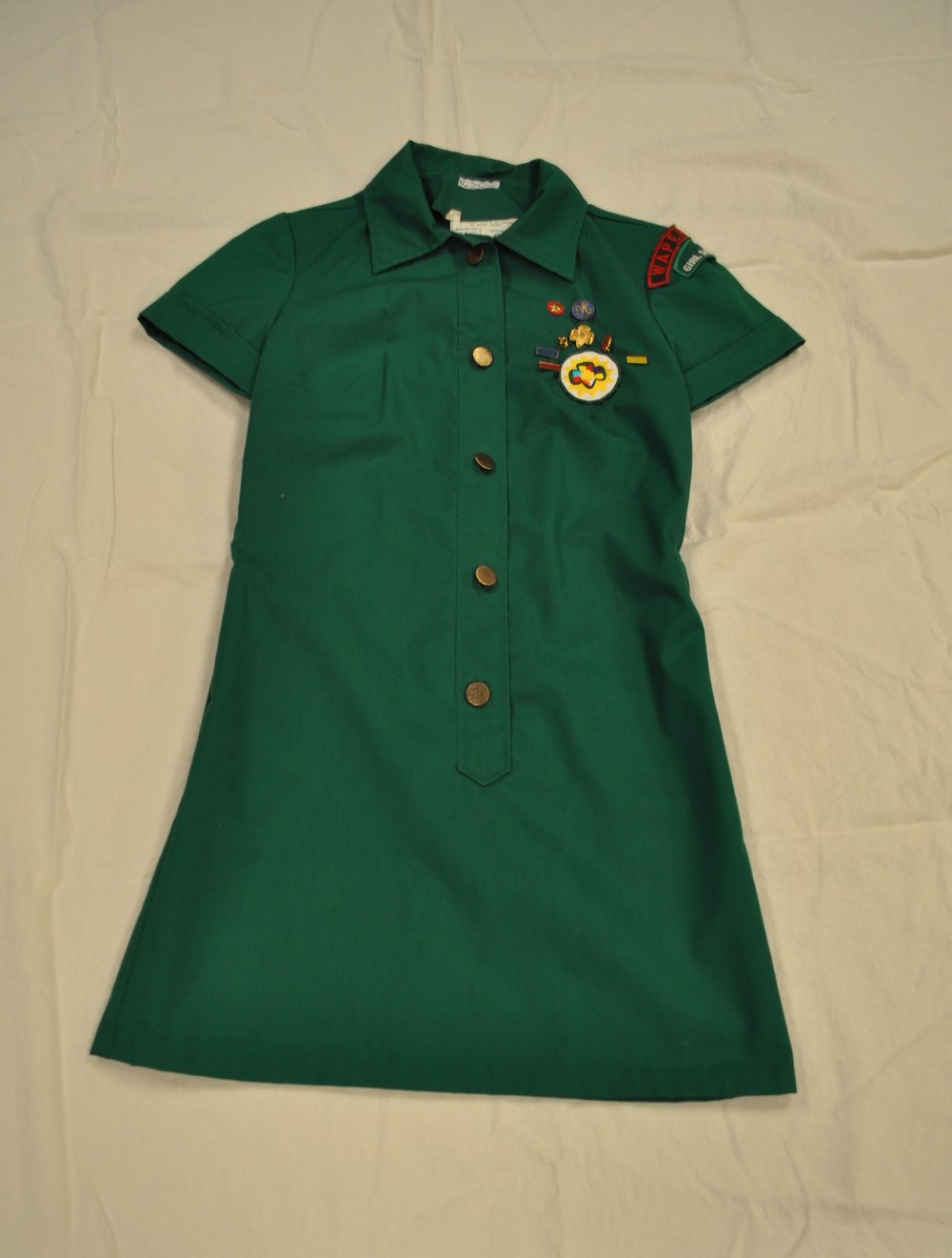 Figure 9: early 1970s uniform worn by Julie Nauman Foster