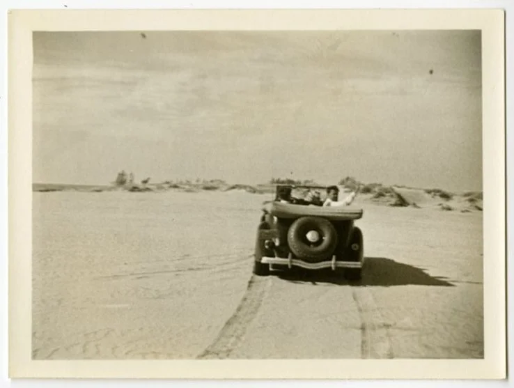  Edmund F. Ball and others, trip to Sleeping Bear Dunes, undated. 