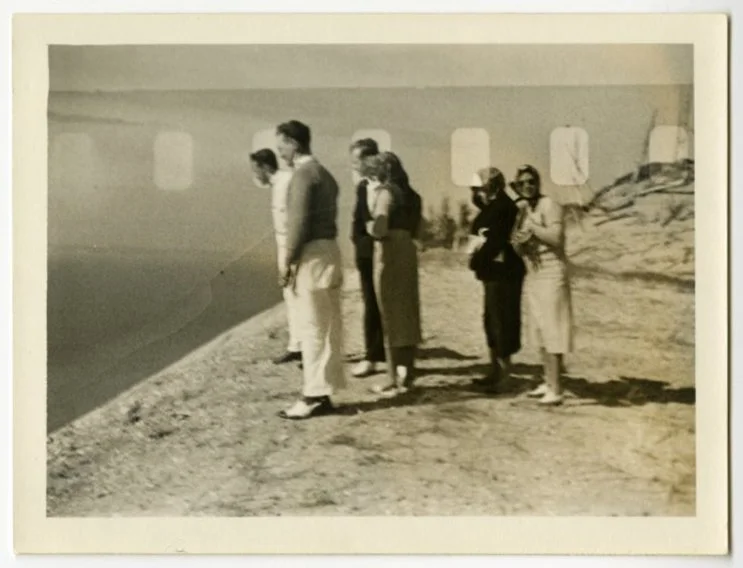  Edmund F. Ball and others, trip to Sleeping Bear Dunes, undated. 