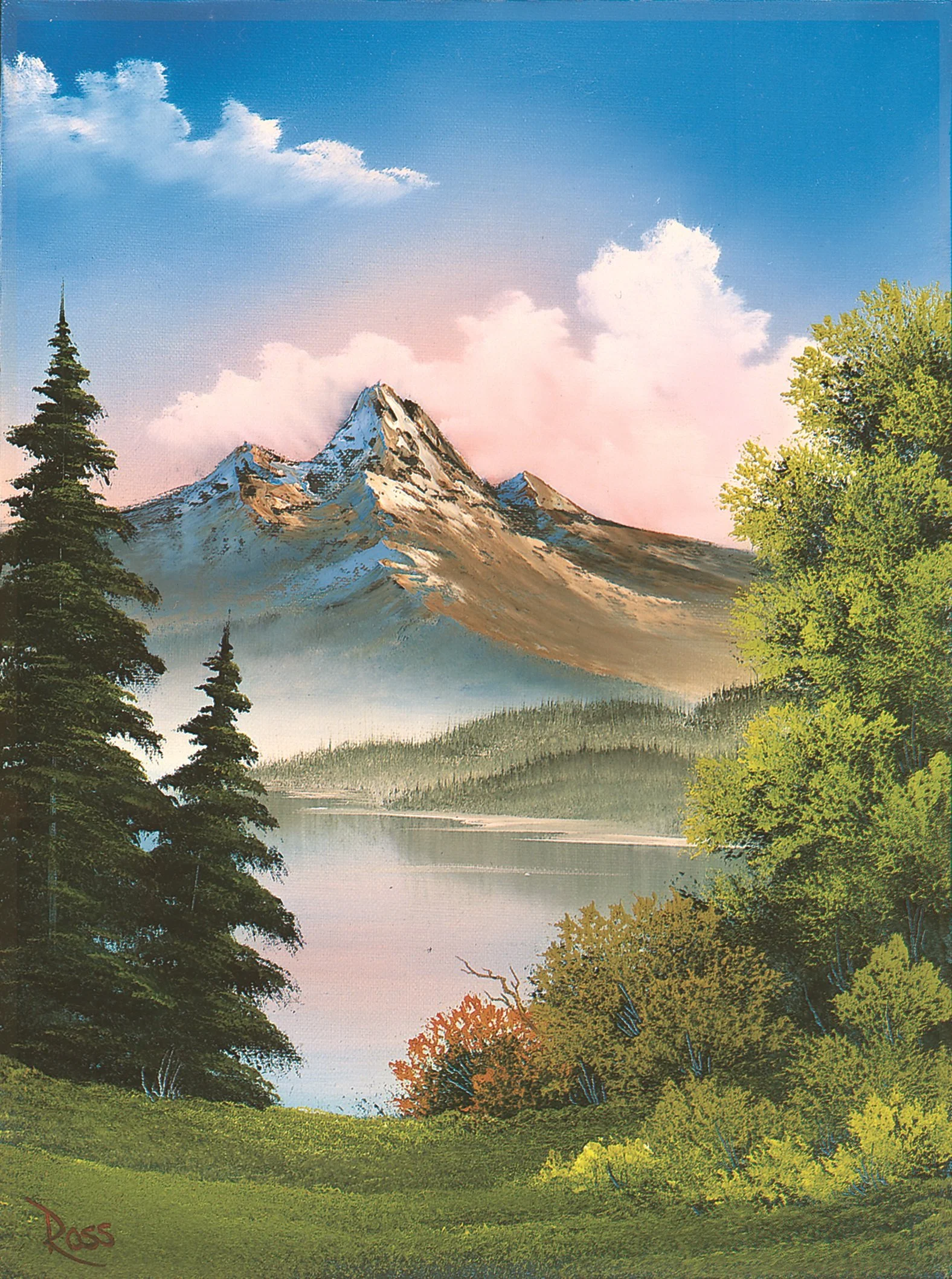 Bob Ross Painting Workshop: S16 E01b—Two Seasons (Summer)