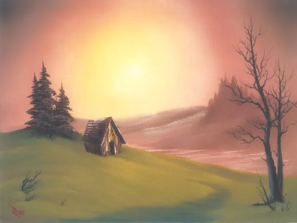 Bob Ross Painting Workshop: S30 E12—Evening’s Glow