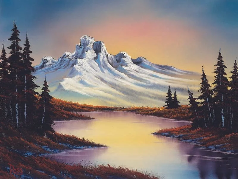 Bob Ross Painting Workshop: S06 E08—Horizons West