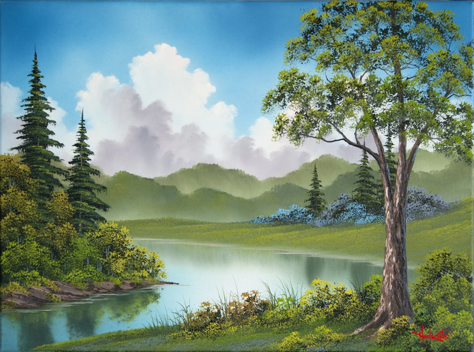 Bob Ross Painting Workshop: S32 E13—Independence Day