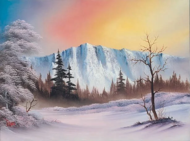 Bob Ross Painting Workshop: S20 E03—Pastel Winter