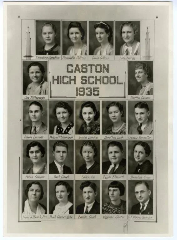 Gaston High School, Class of 1935 