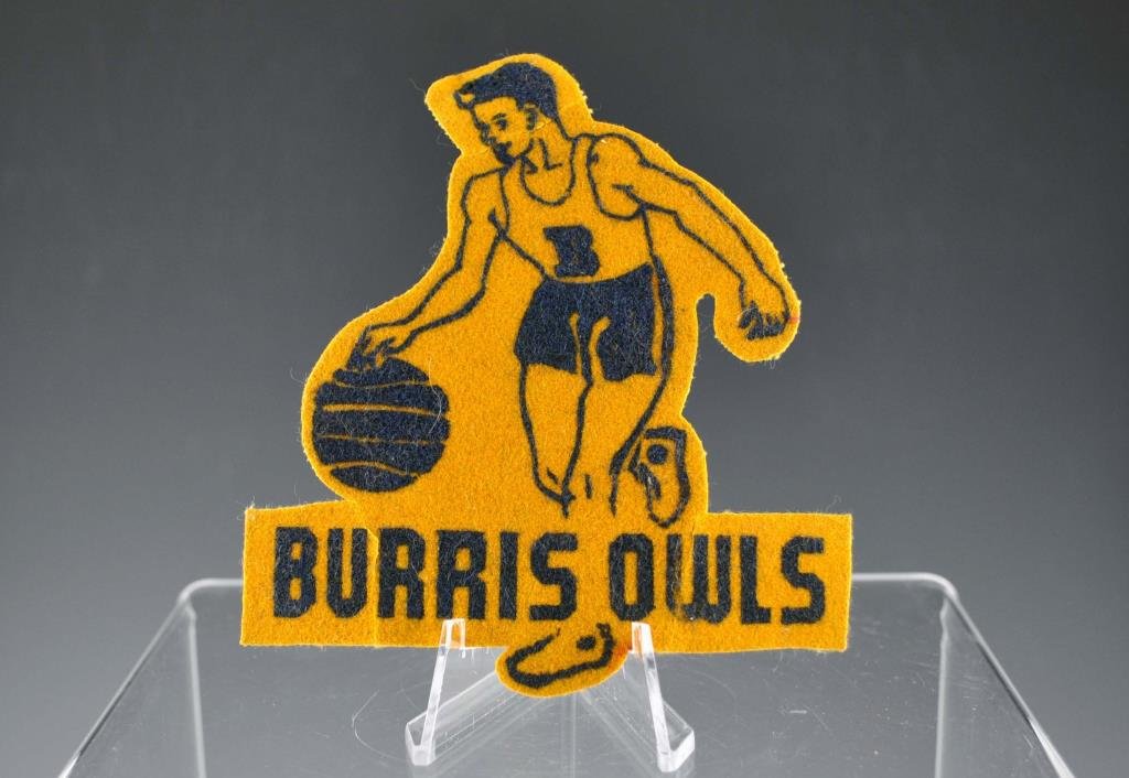 Burris Owls basketball patch, Burris Laboratory School, circa 1930 