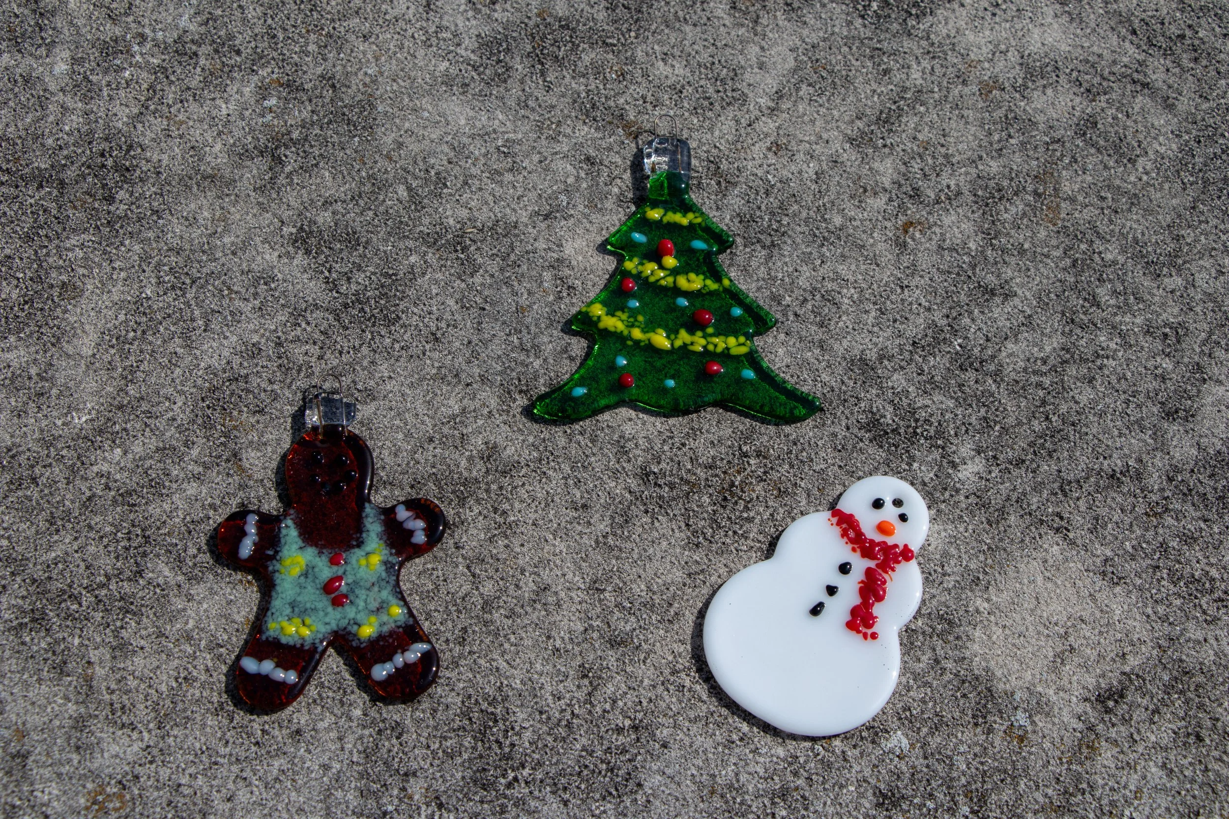 Fused Glass Workshop: Holiday Ornaments