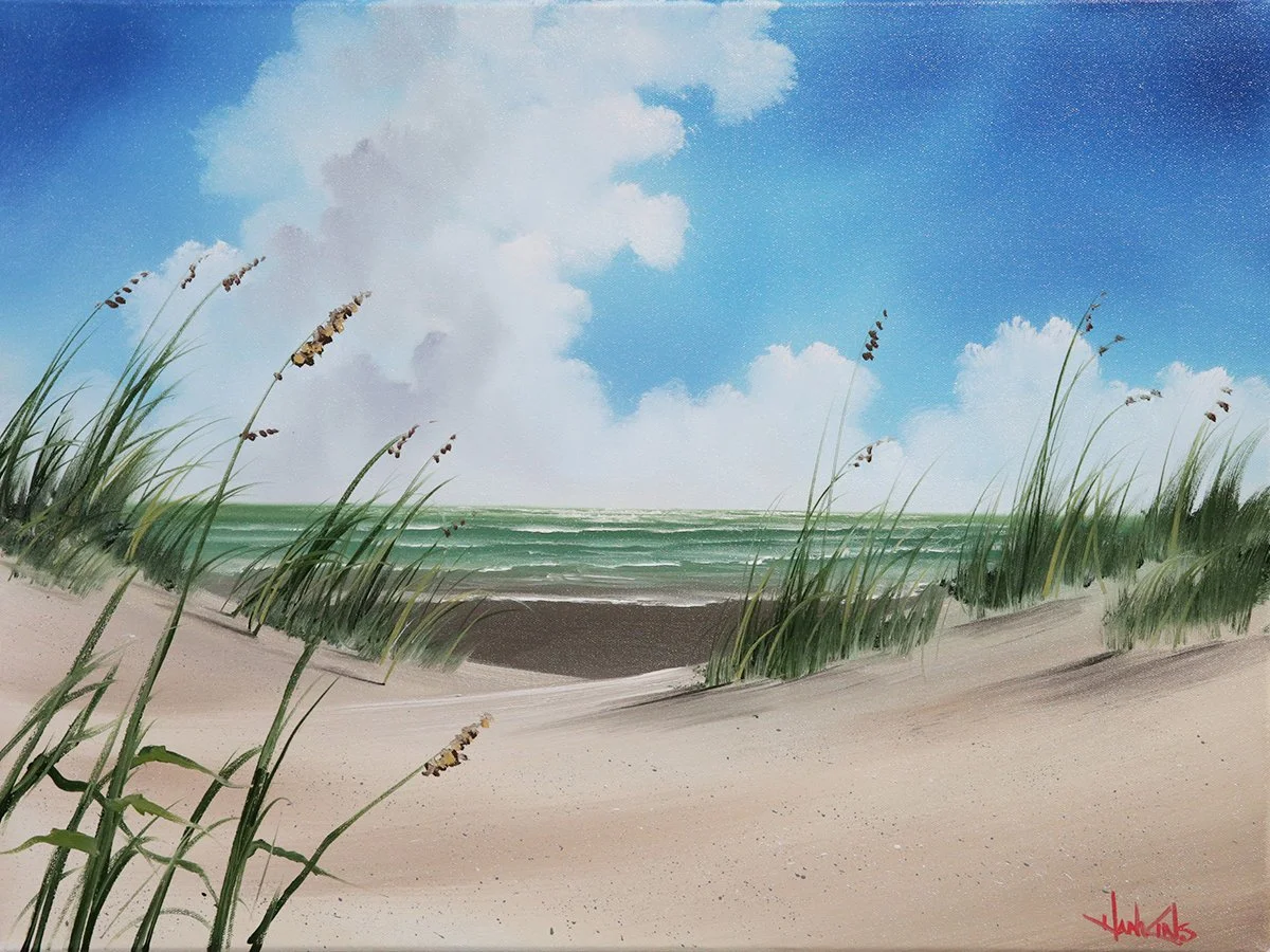 Bob Ross Painting Workshop: S34 E09—Midday Dunes