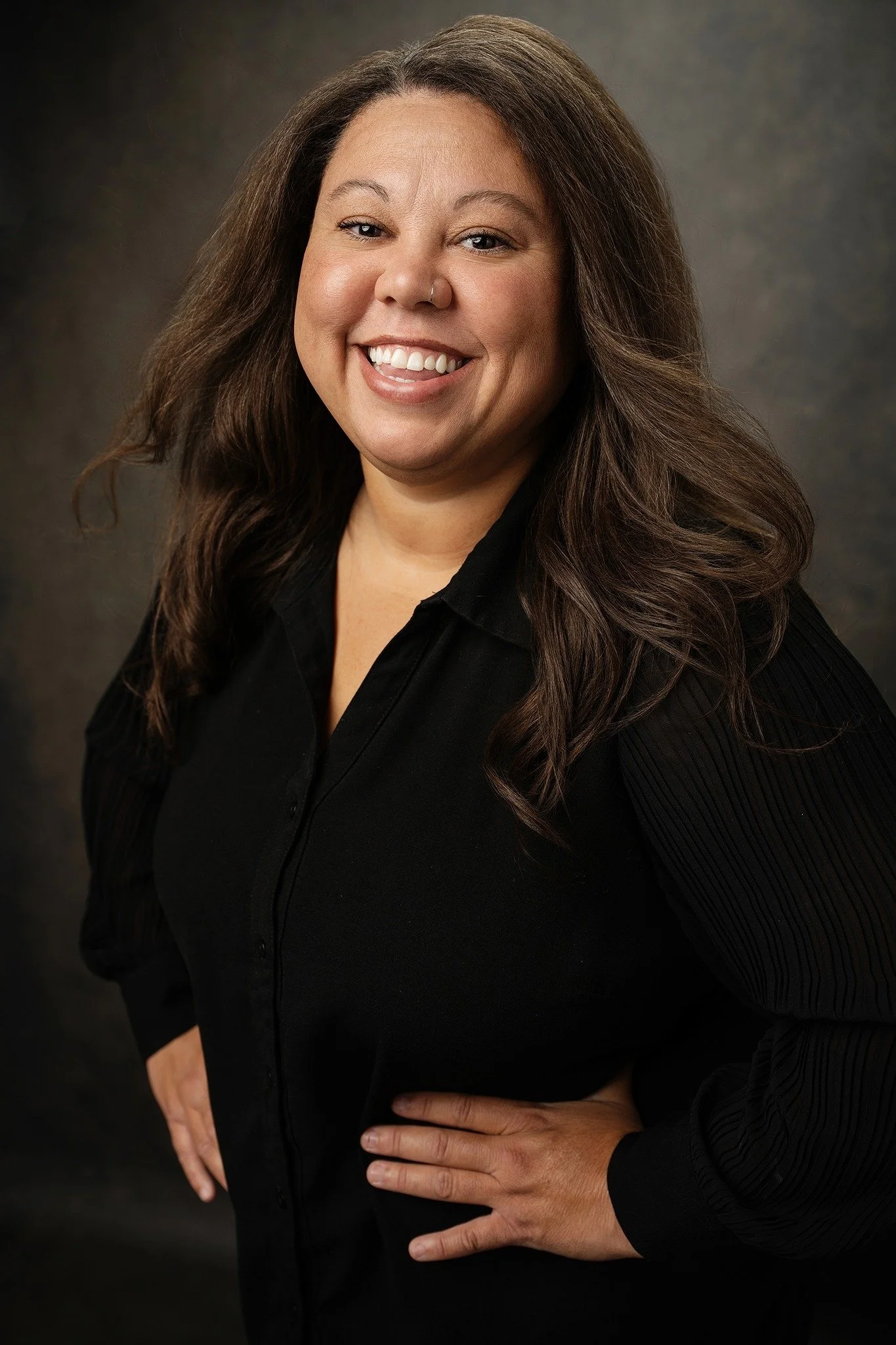 This is studio quality headshot of Brea.