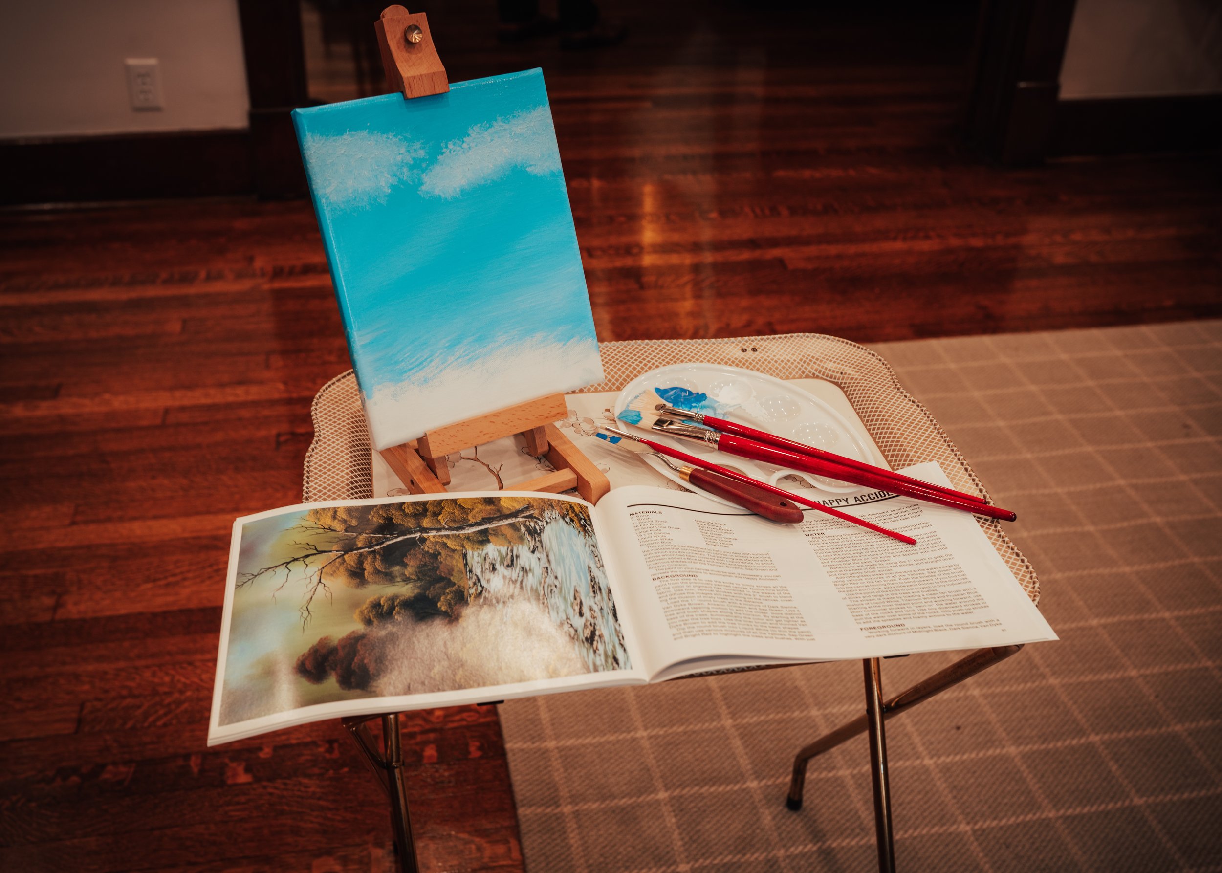 The Bob Ross Experience at Minnetrista - RaulersonGirlsTravel