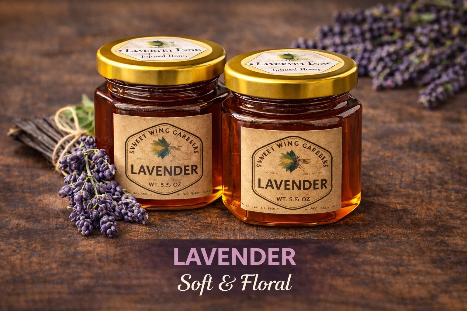 Lavender Infused Honey
