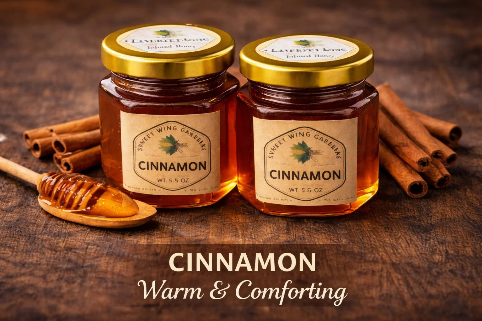 Cinnamon Infused Honey