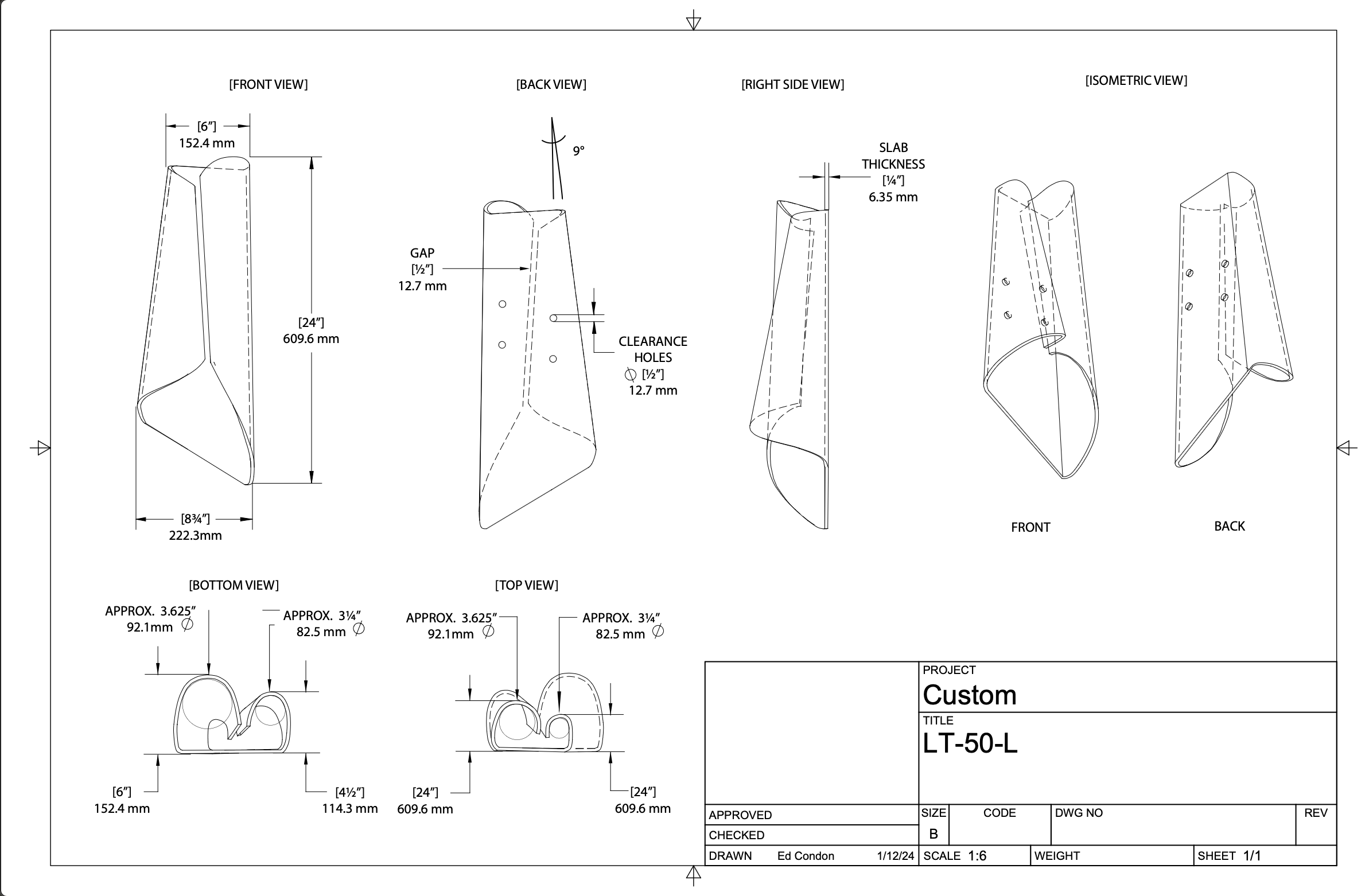 Details of the LT-50 Sconce I Designed for the Populus Hotel in Denver, Colorado
