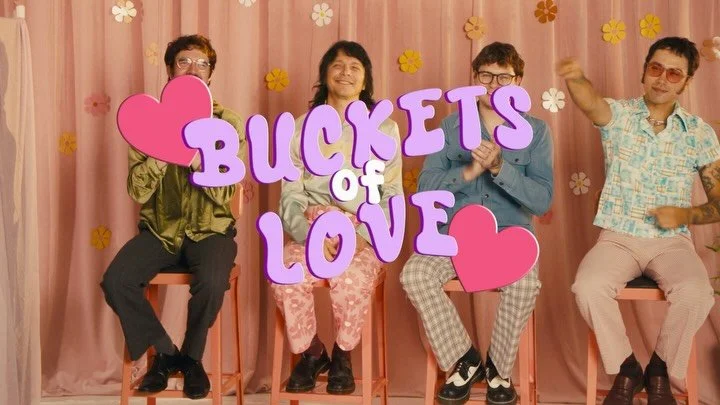 The official music video for &lsquo;Naked&rsquo; is out now! 🌼💖 tune into the first (and last) episode of &lsquo;Buckets of Love&rsquo; to find out which Bucket won a date with the eligible bachelorette, and why we inevitably got the show cancelled