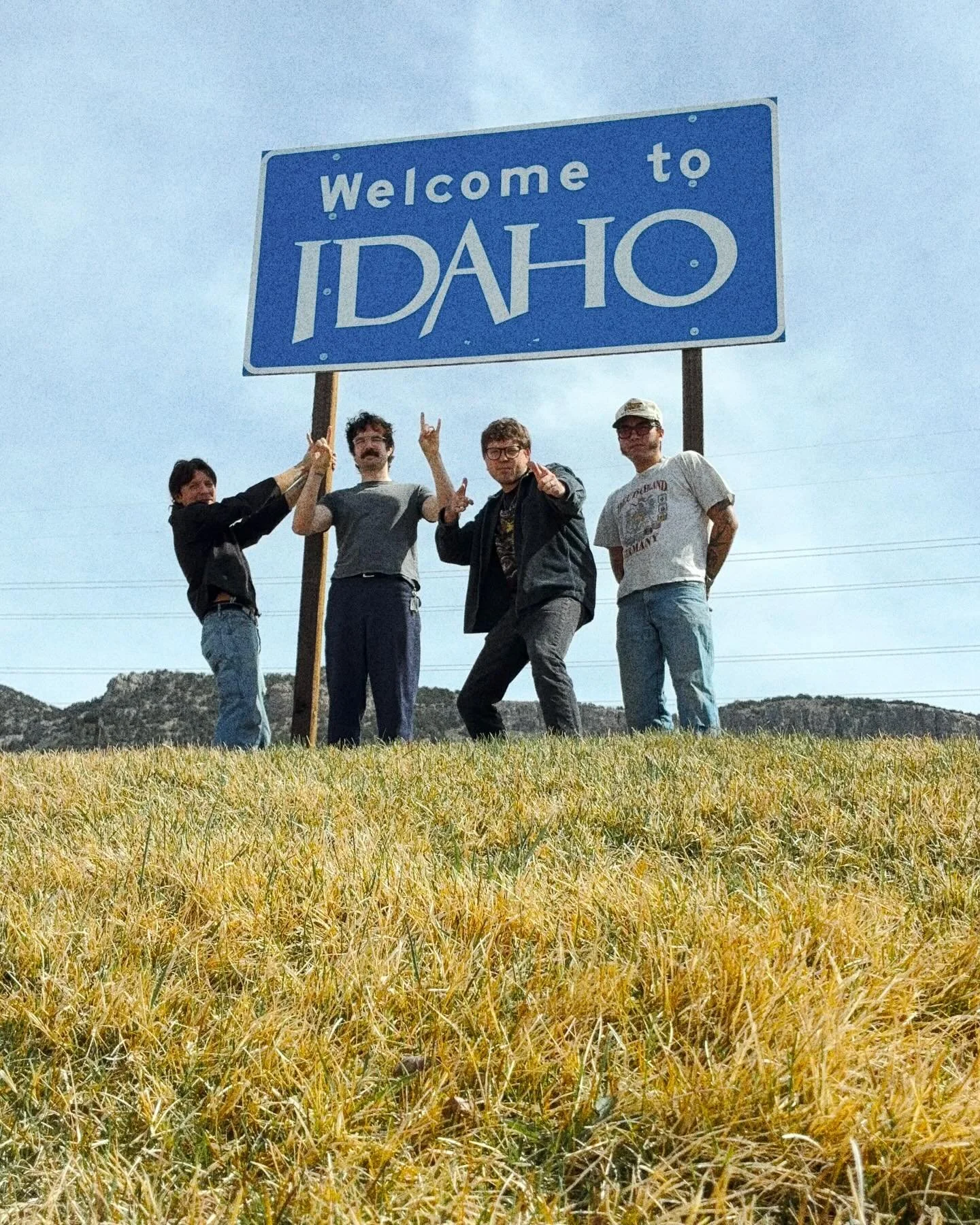 Made it to Idaho 🥔🥔🥔 locked and loaded for a great week of shows. We make our Pocatello debut TONIGHT at @first_national_bar with the legend @shawnbarnby 🍻 come through for a free gig and stick around while we karaoke after. And then we travel on