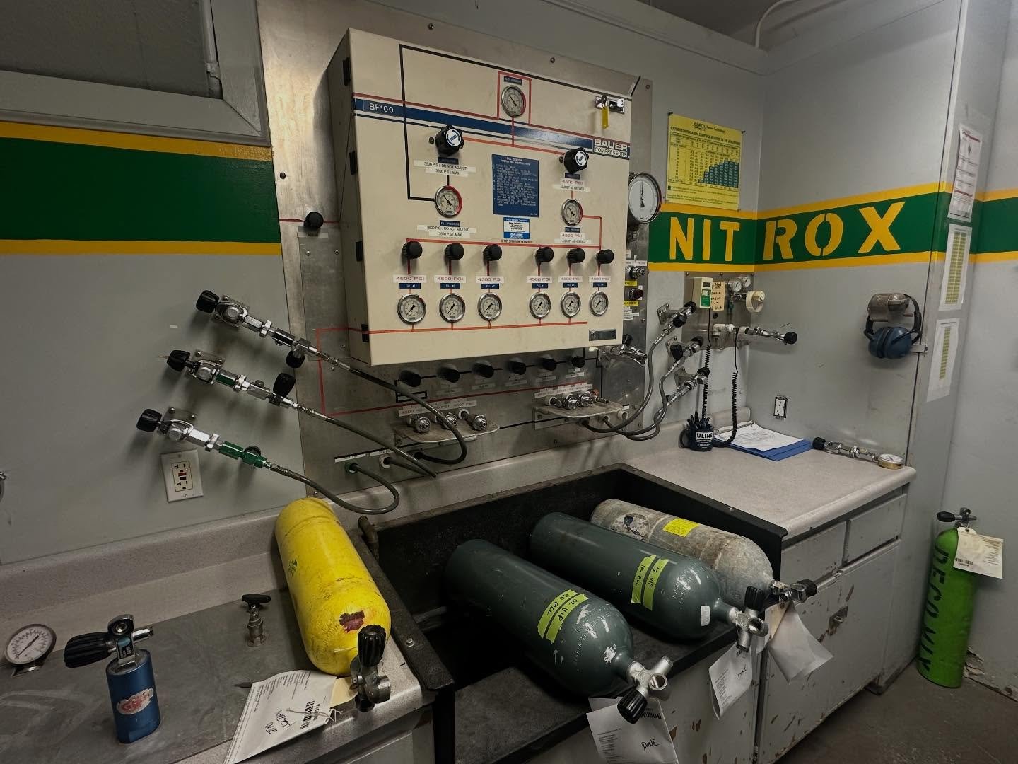 NITROX
Certifications SSI Enriched Air
32% &amp; 40%