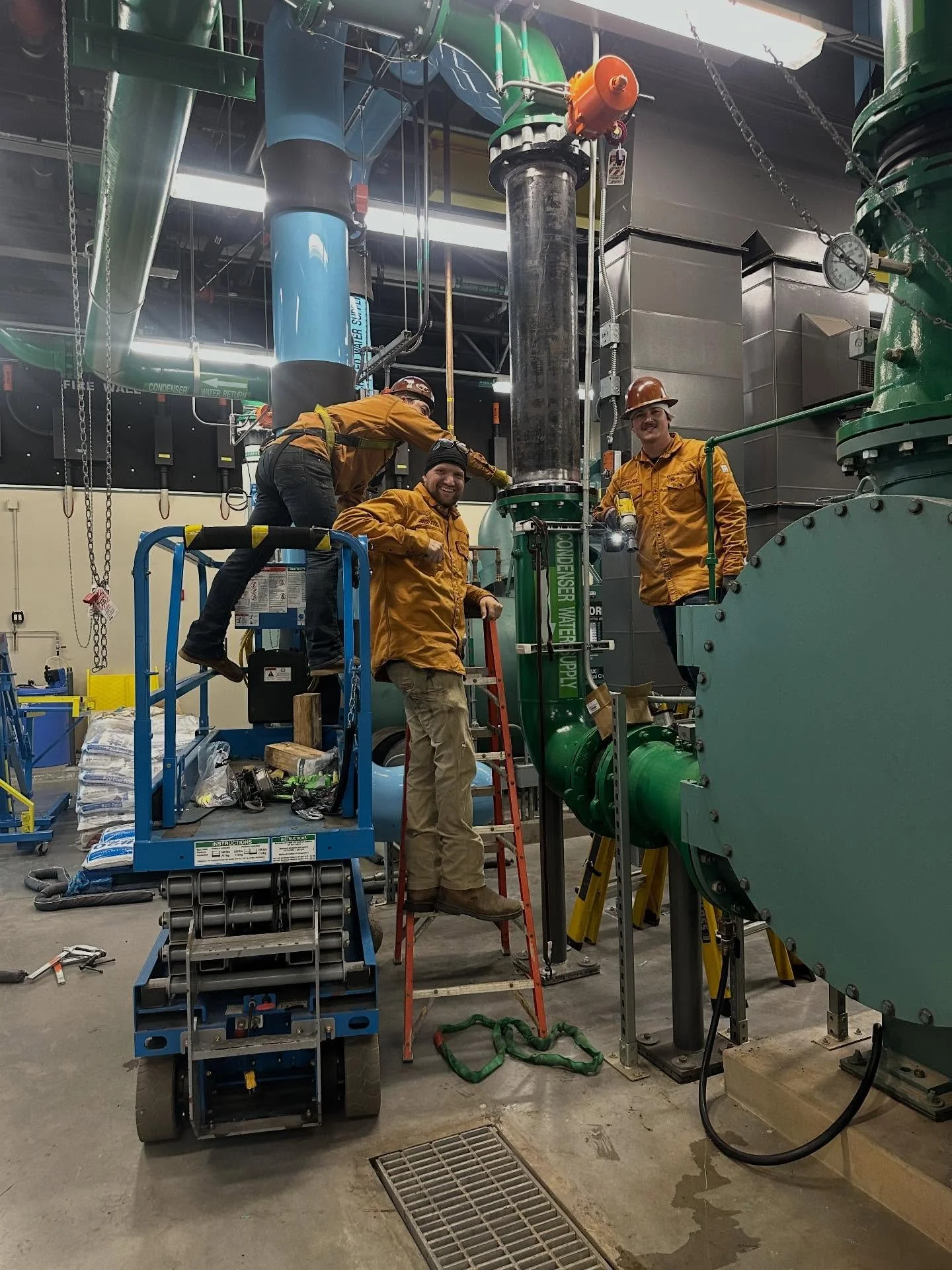 12&rdquo; DIA TFS-7A
DGS Cooling Plant 
Condenser Water Supply