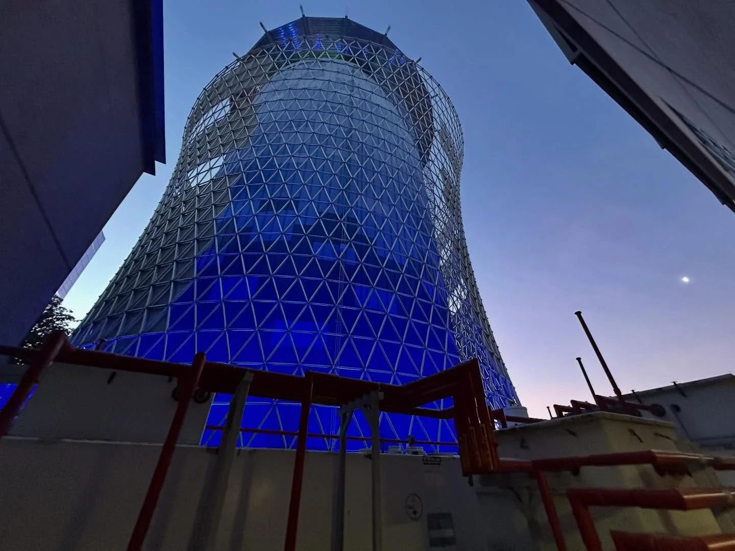 State of California DGS CUP 
Job walk first light this morning