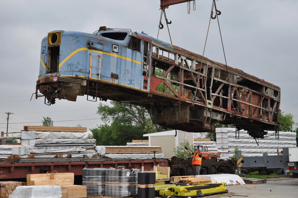 Rare Arrives in Frisco, Texas — Museum of the American Railroad