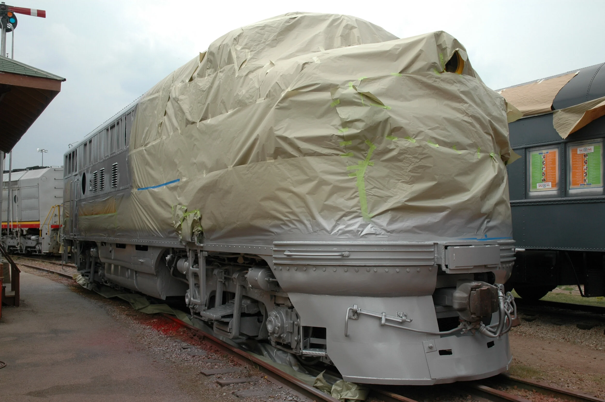 F-7 Application of Silver Paint