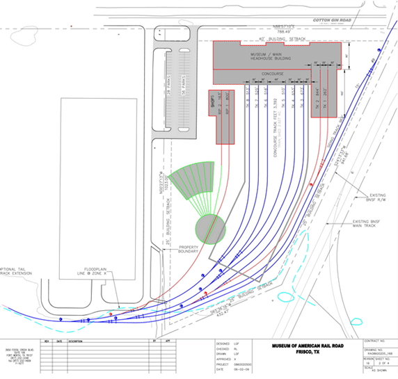 Preliminary Site Plan & Renderings — Museum of the American Railroad