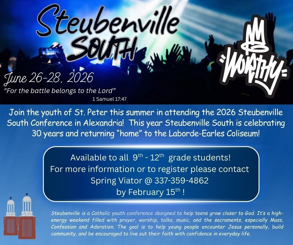 Steubenville South Registration Deadline
