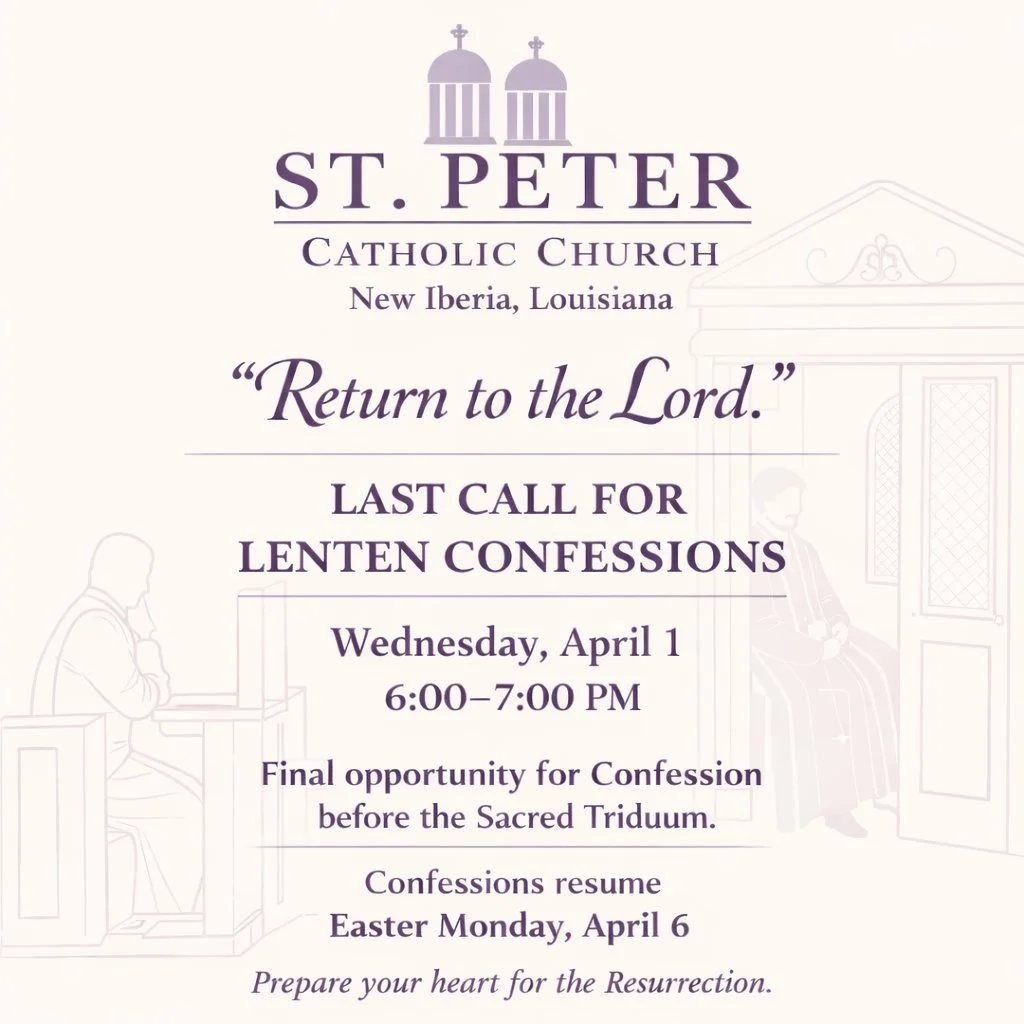 Last Call ~ Lenten Confessions