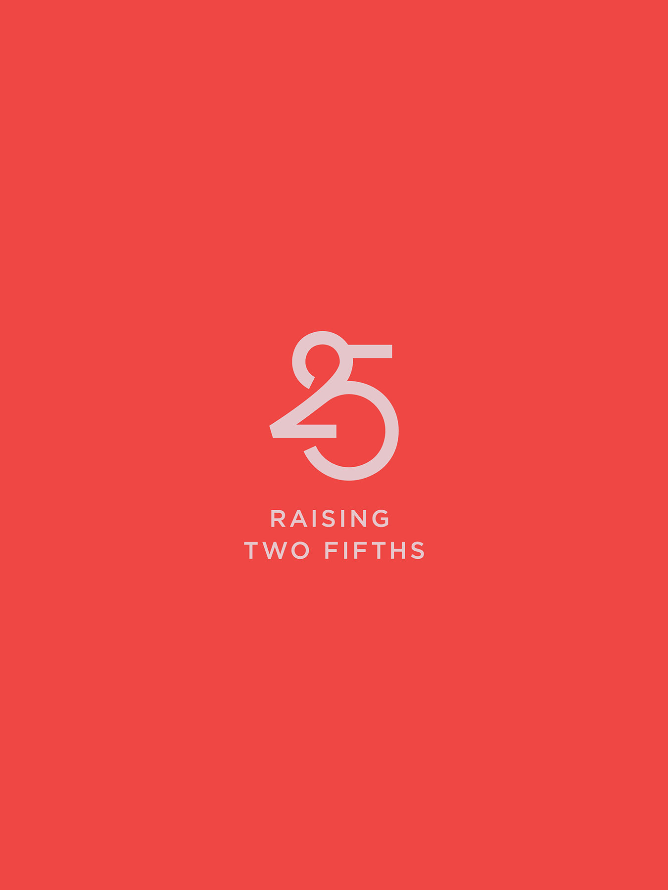 Raising Two Fifths Brand Identity and Design
