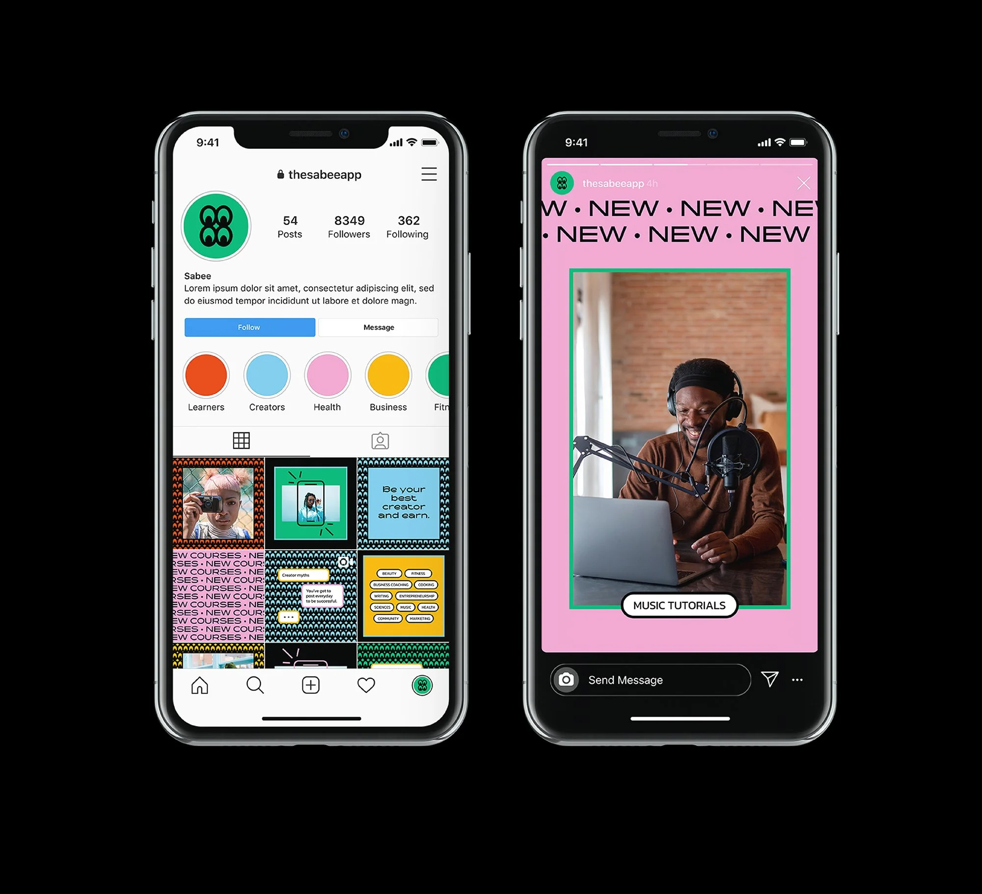 Instagram Design