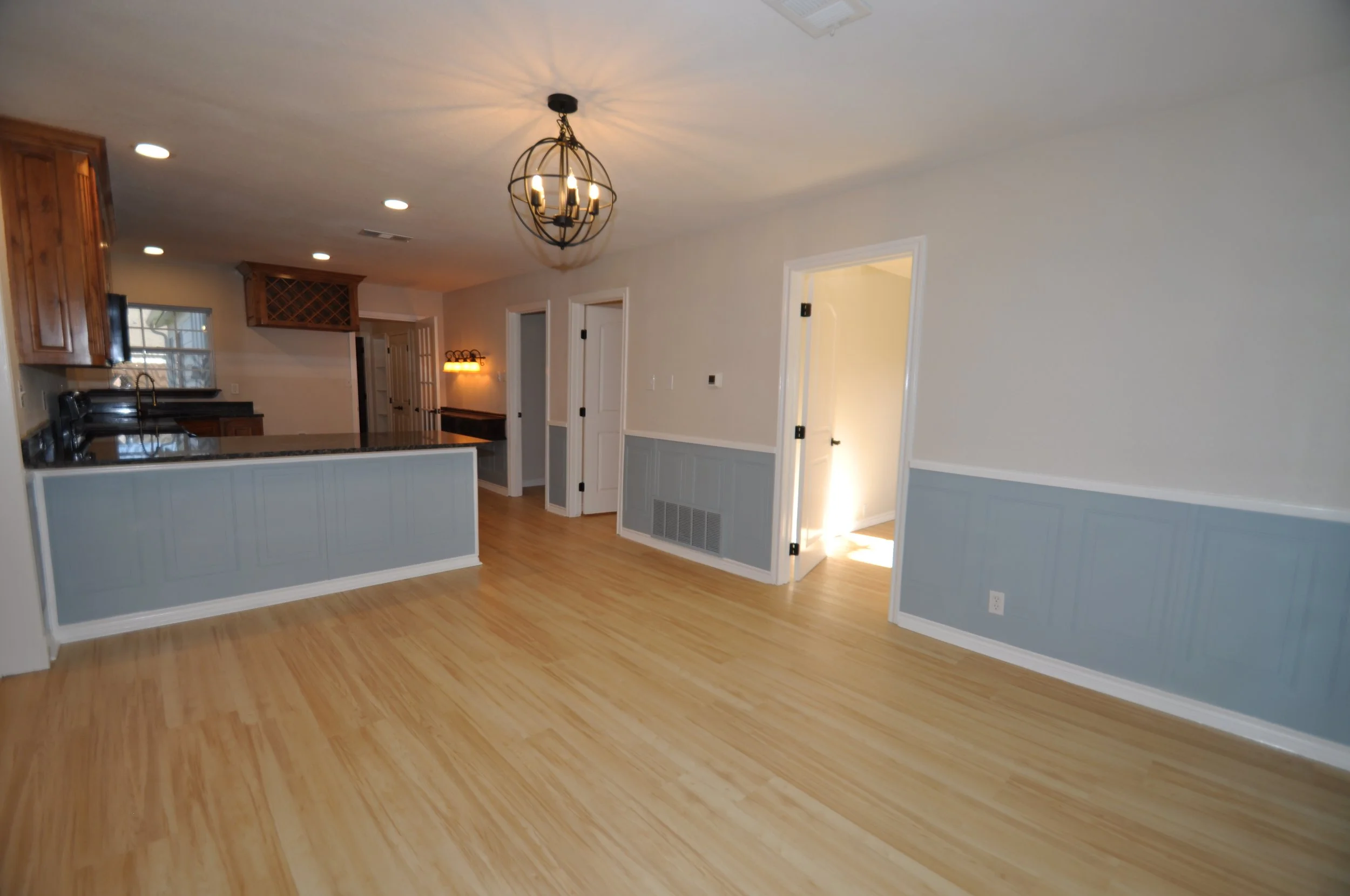 Another view from dining to kitchen.