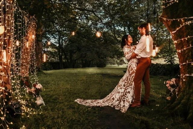 Styled by: Mave Weddings / Bohemian Evening Wedding Style