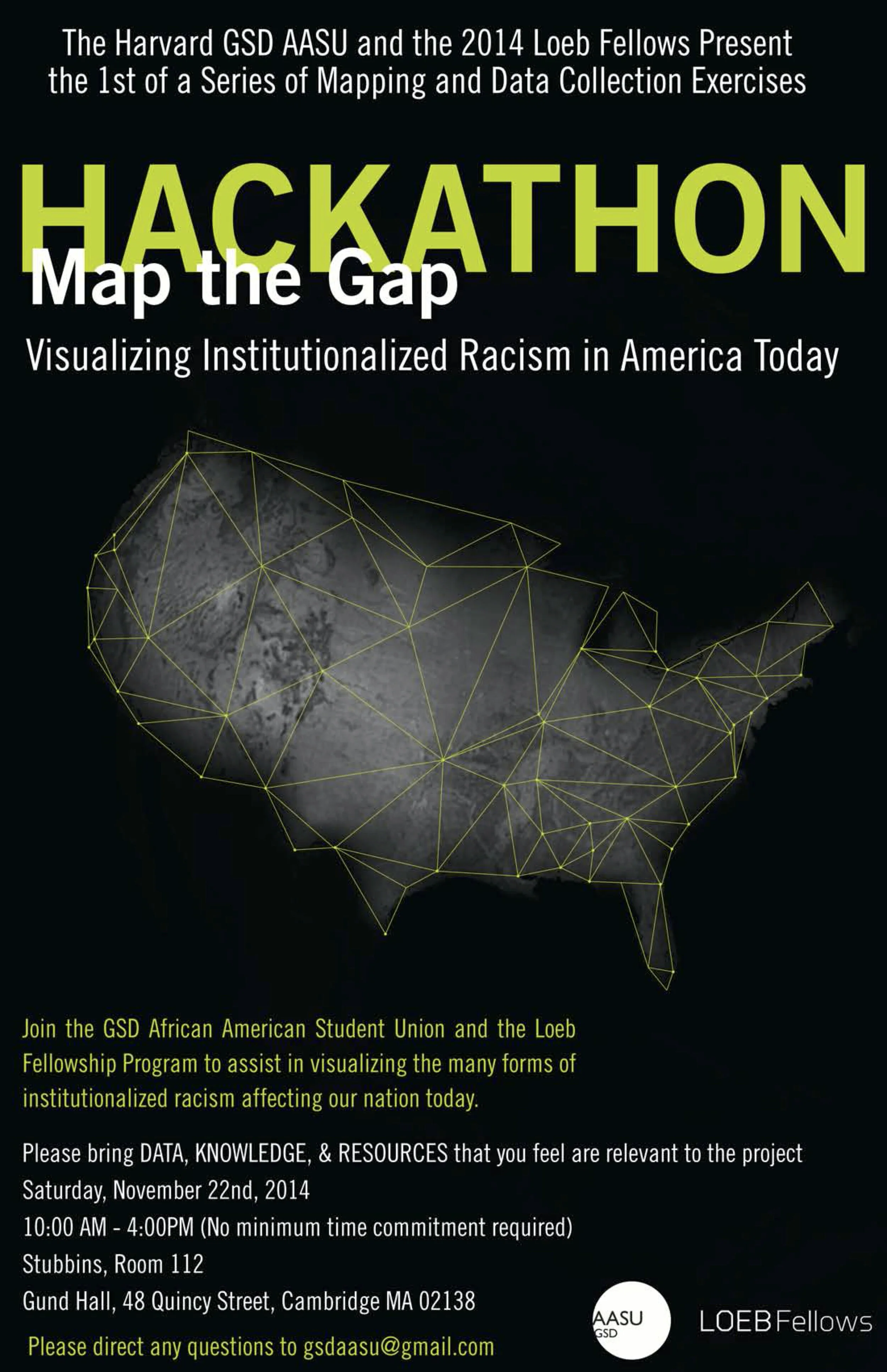 Map the Gap Hackathon - November 22, 2014