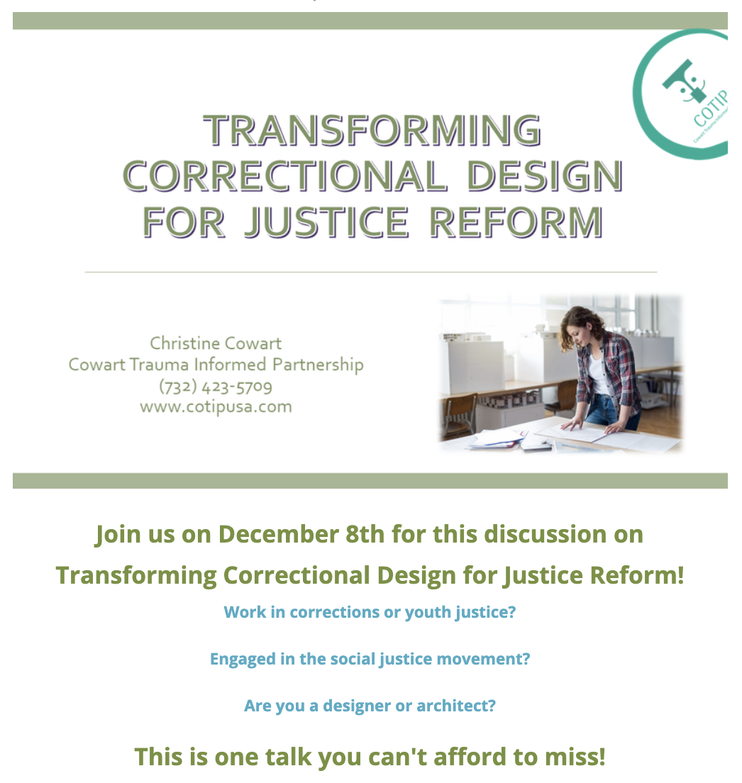 BAC Transforming Correctional Design for Justice Reform - December 8, 2020