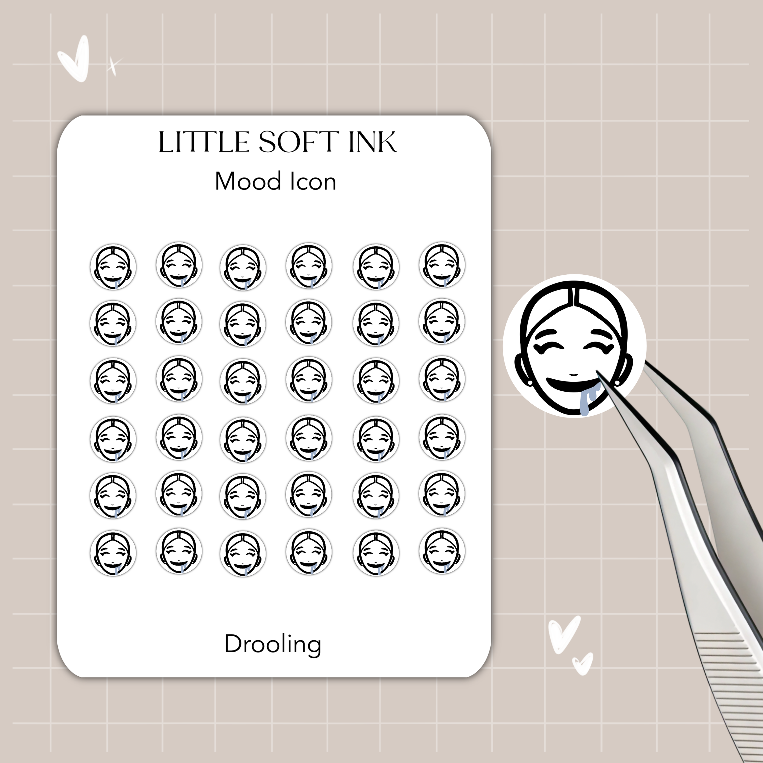 Drooling - Mood Icon