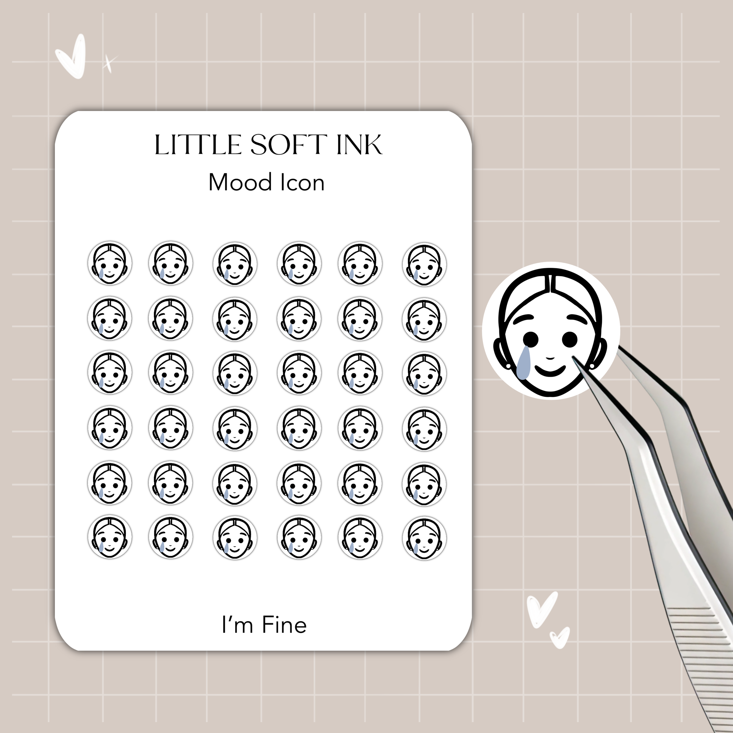 I’m Fine - Mood Icon