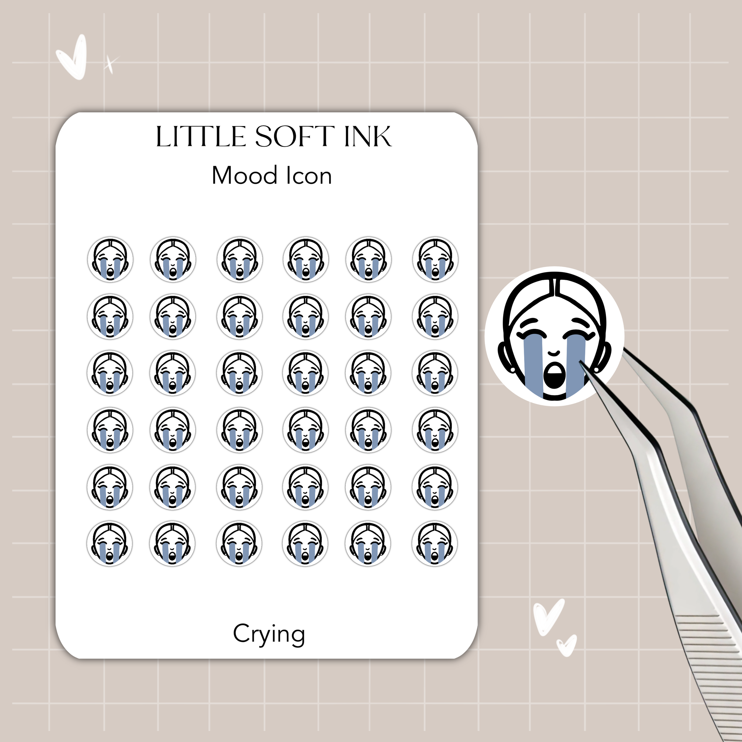 Crying / OMG - Mood Icon