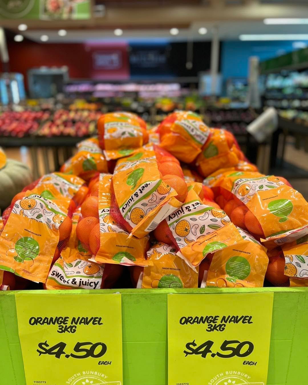Quality produce is what we're passionate about...come see (and taste) for yourself!

This weeks Fresh Savers 
3kg Naval Oranges $4.50
Leek $2 each
Sweet Potato $3 a kilo 
Corn $1 each 

Prices run 12/6/2025 - 18/6/2025

We are open Sundays 10am - 5pm