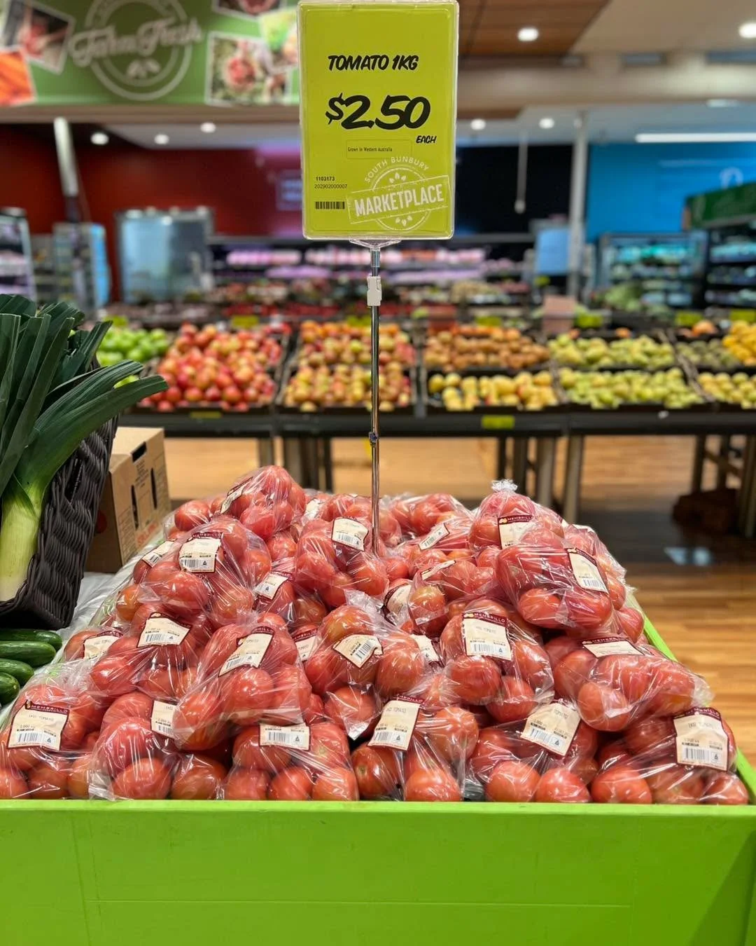 🛒 Fresh Savers Are Here! 🥦🍅
Get the freshest produce at unbeatable prices this week only!

✨ Specials from 2nd Oct &ndash; 8th Oct:

Leek &ndash; $1.50 each
1kg Pre-packed Tomatoes &ndash; $2.50 each
Lebanese Cucumber &ndash; $4.50/kg
Tangelo &nda