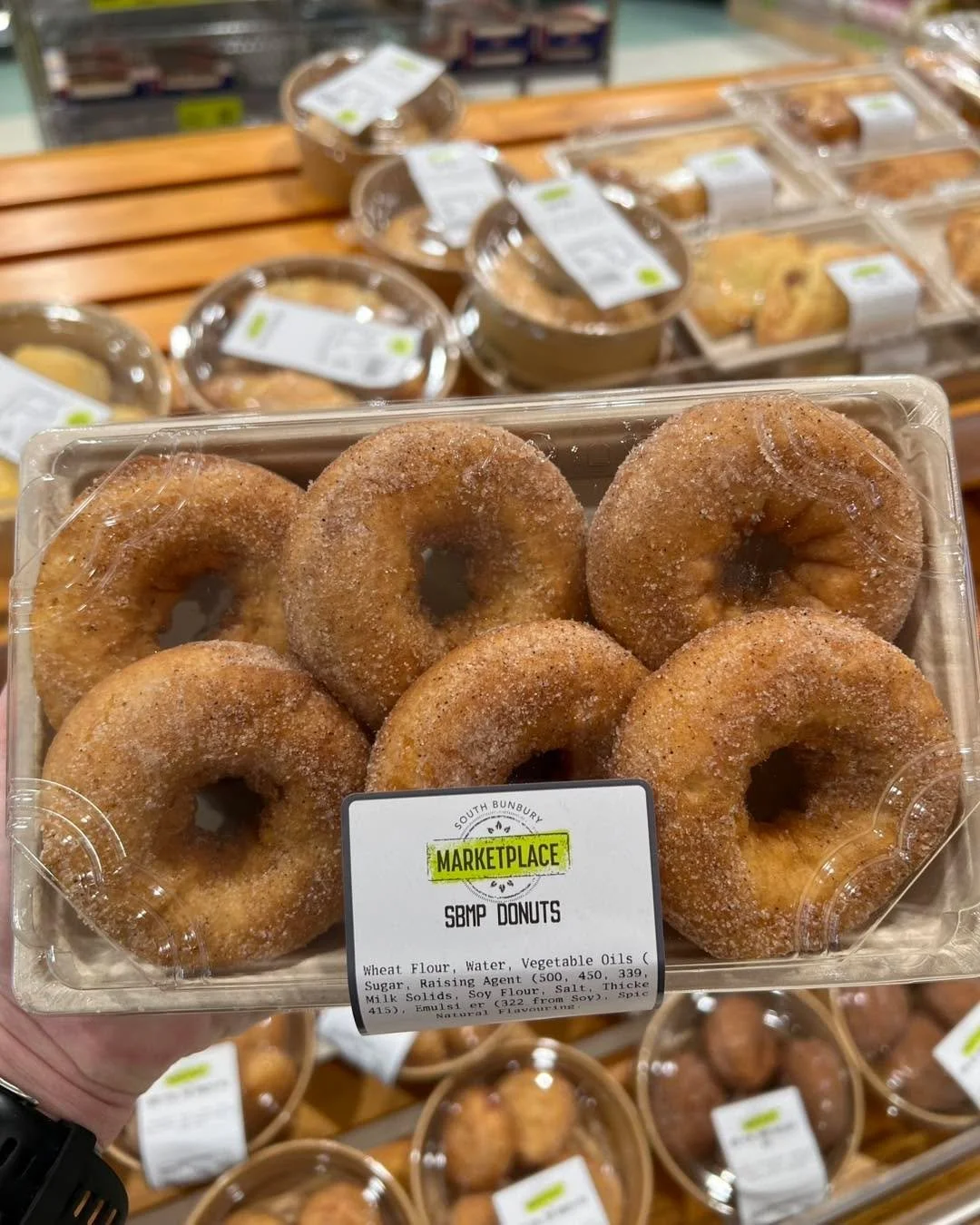 Craving something sweet?

Our Cinnamon Donuts are baked fresh daily at South Bunbury Marketplace &ndash; soft, warm, and coated in just the right amount of cinnamon sugar.

✨ Come grab one (or a dozen)!

#FreshDonuts #BakedDaily #SouthBunburyMarketpl