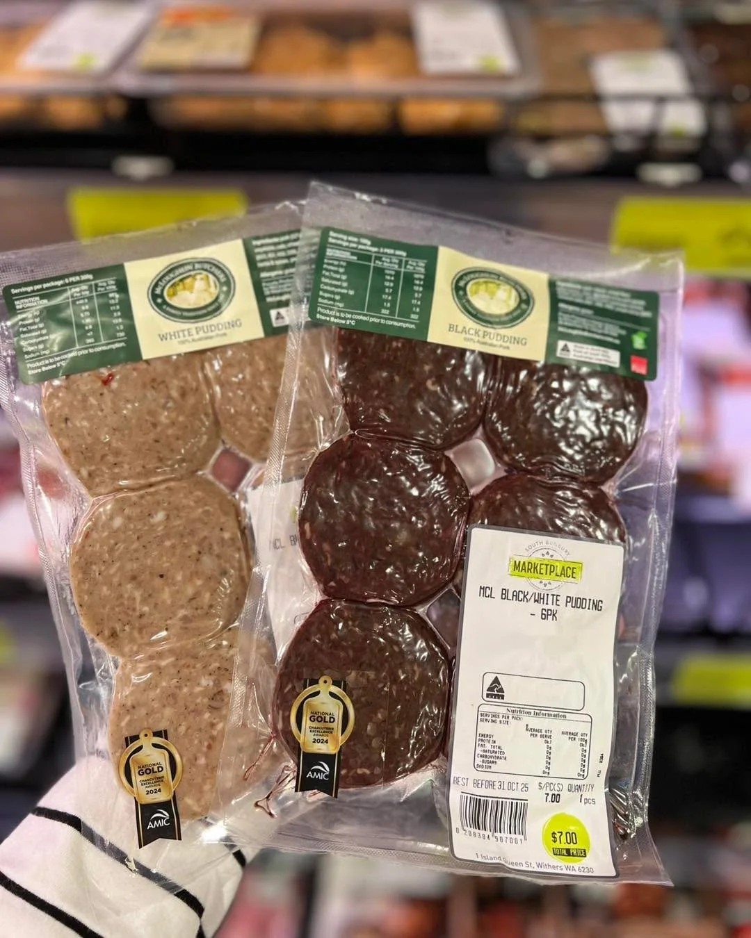 McLoughlin Butchers Black &amp; White Pudding

Using their traditional family recipe, McLoughlin&rsquo;s Irish black &amp; white pudding has become a staple addition among families and chefs across WA. McLoughlin&rsquo;s unique combination of locally