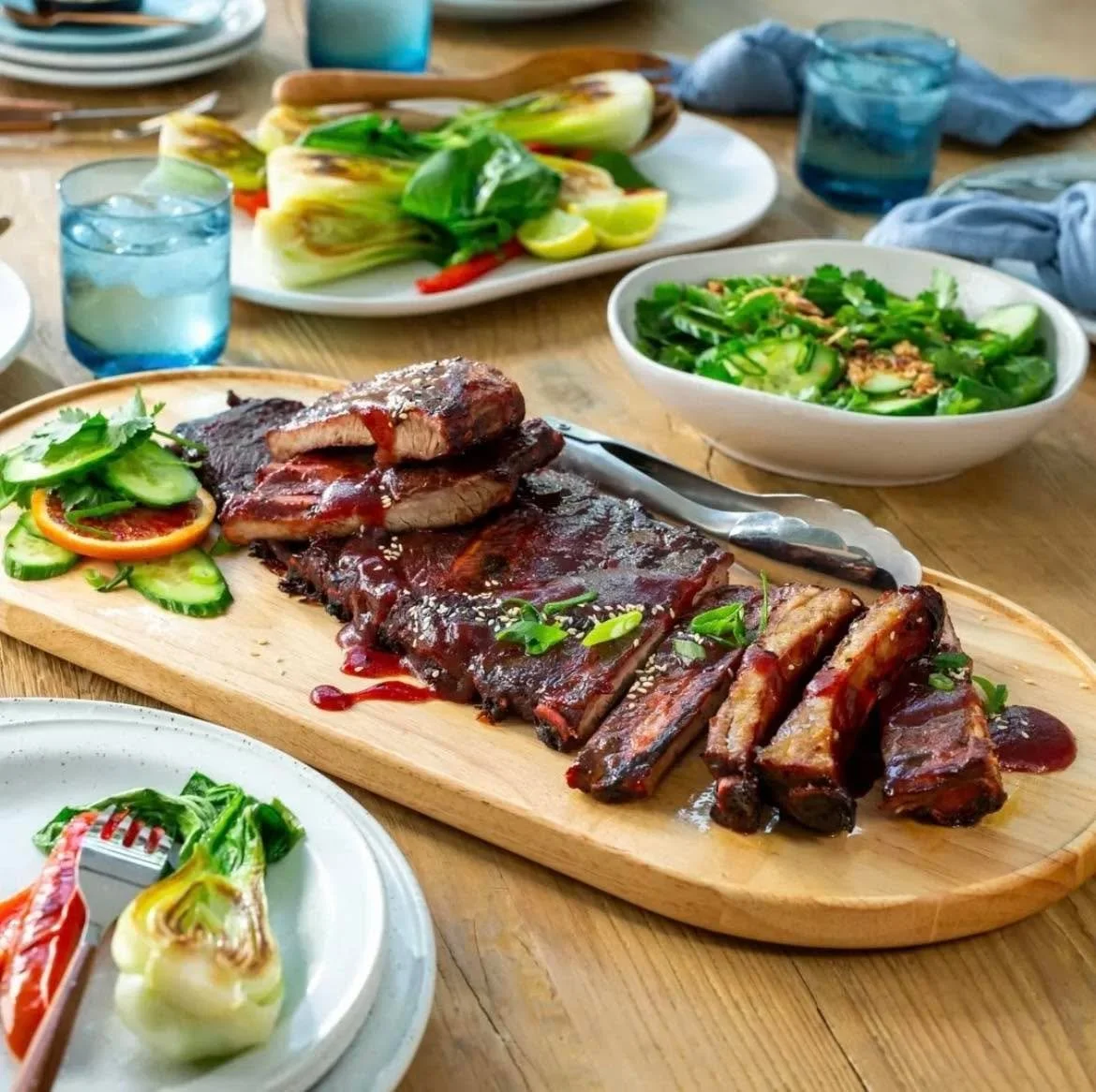 Linley Valley Pork ready-to-cook BBQ Plum Ribs! Infused with rich flavours, they'll be the star of your next meal. Try them tonight!

These delicious BBQ Plum pork ribs are our Weekend Super Saver! Pick these up for $16 a kilo this Saturday. 

#south